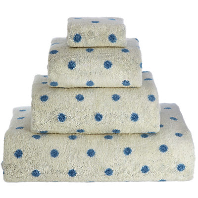Cath Kidston Button Blue Spot Towels Cath Kidston Button Blue Spot Towels